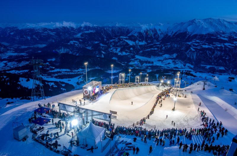 Weltweiter rennomierter Snowboard Event I LAAX OPEN I Galaaxy LAAX
